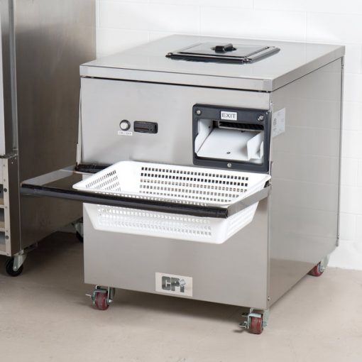 Lease_Dishwashers_Campus Products CDM-6K Silvershine Cutlery Dryer / Polisher Machine - 120V, 1200W