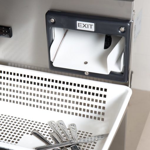 Lease_Dishwashers_Campus Products CDM-6K Silvershine Cutlery Dryer / Polisher Machine - 120V, 1200W