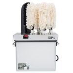 Lease_Dishwashers_Campus Products GP5 Silver StemshinePro Five Brush Electric Glass Polisher - 110V