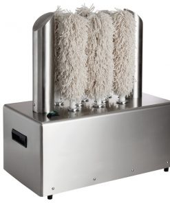 Lease_Dishwashers_Noble Products Glass Genie Extra Large Commercial Eight Brush Electric Glass Polisher - 120V, 1600W